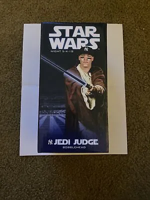 2018 New York Yankees Aaron Jedi Judge Bobblehead Nib Sga Star Wars 5/4/18 • $189