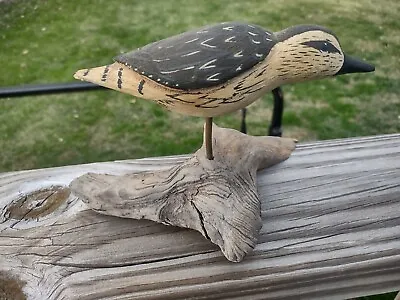 Vintage Wood Shorebird Decoy Crisfield Maryland Billy Harrison  • $100