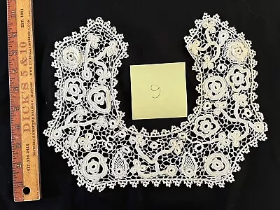 Vintage Irish Lace Collar Hand Made Elegant • $29.99