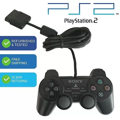 Reconditioned Official PlayStation 2 Dualshock Controller - Colours & Conditions • £19.99