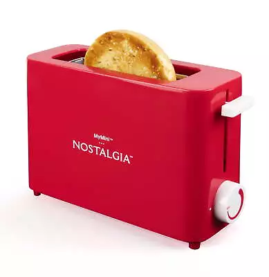 Nostalgia MyMini Single Slice Toaster Red • $21.82