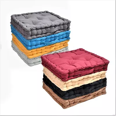 £10.99 • Buy Modern GARDEN Armchair Booster ADULTS Cushion Seat Pad Floor Chair Riser SOFT