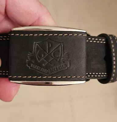 Martin Dingman Men's Leather Belt Sz 40 • $49