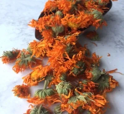Calendula Wild Crafted Flowers Dried ~ 2 Oz. Freshly Packed USA Free Ship • $8.95