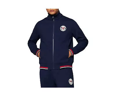 Sergio Tacchini Priorato Track Top Jacket Maritime Blue UKF23M29550-225 • $110