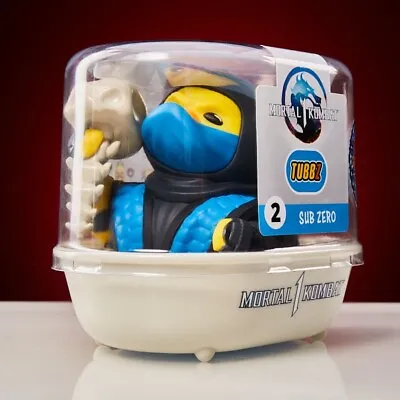 TUBBZ 1ST EDITION Mortal Kombat Sub-Zero Collectible Duck Vinyl Figure JEEP • $24.99