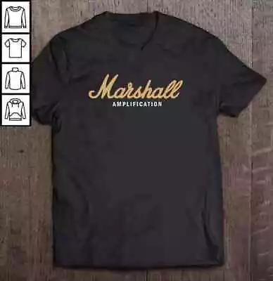 New Marshall Amplification Amplifier Logo T-Shirt Black S-5XL TC274 • $23.99