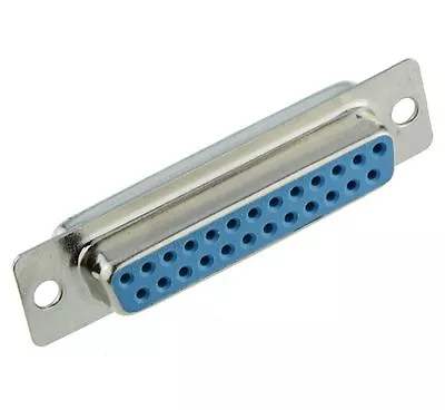 25-Way D Sub Connector Female Socket Connector Solder Lug • £3.19