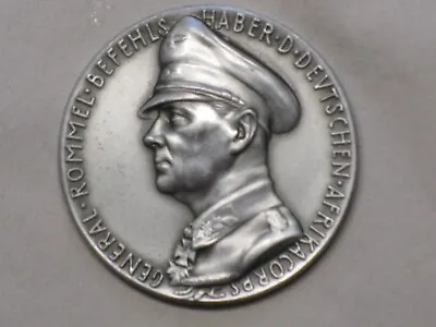 £1040 • Buy Karl Goetz 1941 German Medal General Rommel Afrika Korps