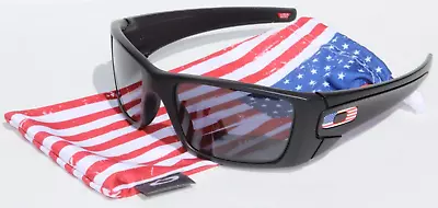 OAKLEY Fuel Cell Sunglasses Black/Grey SI Red White Blue USA Flag OO9096-38 NEW • $114.95