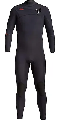 Xcel Mens Infiniti LTD 5/4mm Chest Zip Wetsuit - Black • £339.95