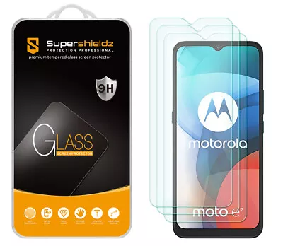 3X Supershieldz Tempered Glass Screen Protector For Motorola Moto E7/ E7 Plus • $9.99