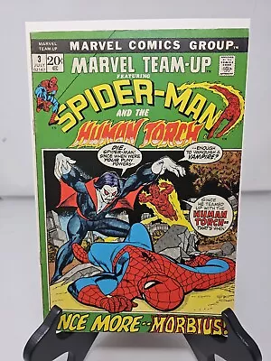 MARVEL TEAM-UP #3- Marvel 1972 Morbius And Human Torch 7.5 • $64.99