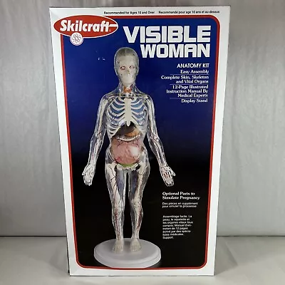 Skilcraft Visible Woman Anatomy Model Kit Complete NIB • $34.99