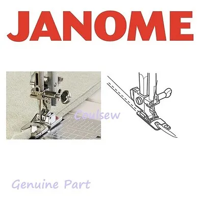 JANOME Sewing Machine ROLLED HEM FOOT ( D ) Standard 2mm Cat B + C • £16.95