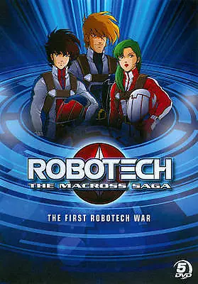 Robotech: The Macross Saga - The First Robotech War (DVD 2011 5-Disc Set) • $6