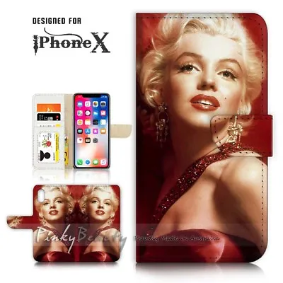 ( For IPhone XS MAX ) Wallet Case Cover P21329 Marilyn Monroe • $12.99