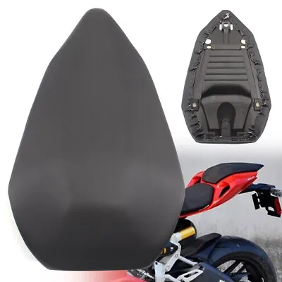 Motorcycle Rear Passenger Seat Cushion For Ducati 899 1199 2012 2013 2014 Black • $32.20