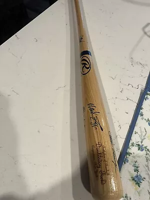 Autographed Baseball Bat - Ozzie Smith Goose Gossage Wade Boggs • $250