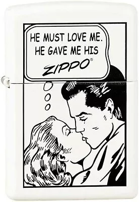 Zippo Comic Strip Lighter #22 Genuine Refillable Cigarette Limited Edition • £14.99