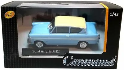 £14.95 • Buy Oxford Diecast Ford Anglia Mk1 In Blue / White 1:43 Scale Die-cast Model - CR025