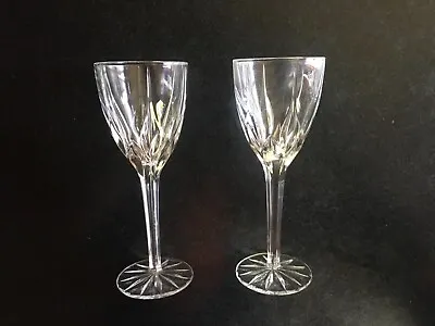 Royal Doulton Crystal Wine Glasses X2 • $90