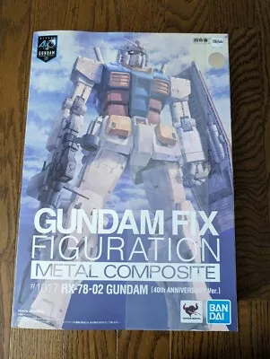 GUNDAM FIX FIGURATION METAL COMPOSITE RX-78-02 40th Anniversary Ver. JAPAN • $322.99