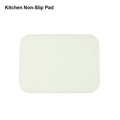 £4.29 • Buy Silicone Trivet Mat Hot Pot Stand White Heat Resistant Kitchen Non-Slip Pad