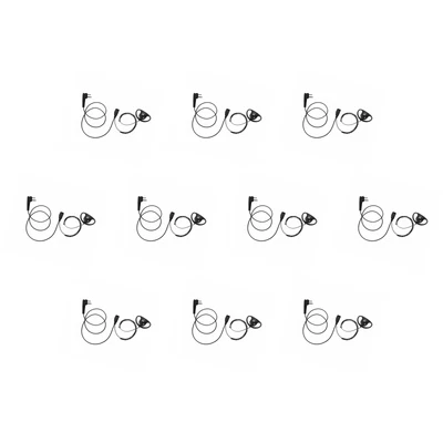 $79 • Buy 10PCS Receptionist School Nurse D-Ring Earhanger PTT For Motorola XV1100 CP1300