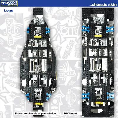 RC Car Chassis Skin  (1) 18mil Outdoor  OR (1) 12mil Indoor-Lego • $17.70