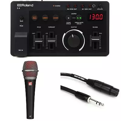 Roland AIRA Compact E-4 Voice Tweaker And V7 Microphone Bundle • $309