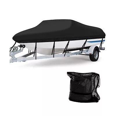 Heavy Duty 600D Marine Grade Polyester Waterproof Boat Cover All Weather Pro... • $136.03