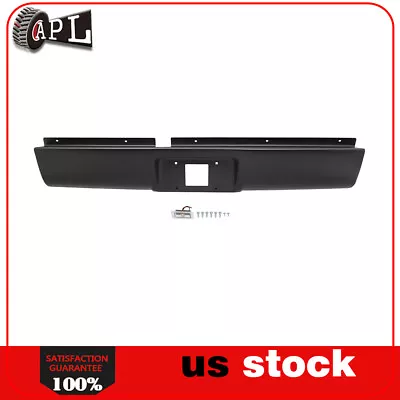 For 1994-2003 Chevy S10 GMC Sonoma Pickup Roll Pan Rear Bumper W/ License Light • $74.99