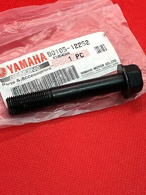 91-98 VMAX 1200 New Genuine Yamaha Engine Cradle Frame Flange Bolt 90105-12252 • $11.53