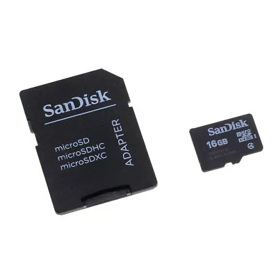 Memory Card SanDisk SD 16GB For Panasonic Lumix DMC-FZ45 • £8.55