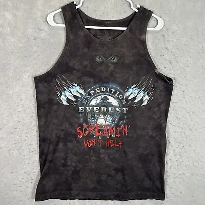 *A1 Disney Parks Animal Kingdom Expedition Everest Yeti Tank Top T Shirt Adult L • $10