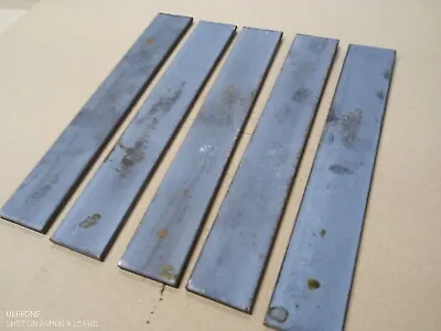 5x 250mm X 40mm X 5mm Mild Steel Flat Offcut. Fabrication Welding Project. • £14