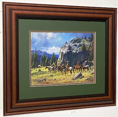 Martin Grelle - Warriors Quest - Matted & Framed Limited Ed Signed & Numbered  • $99.99