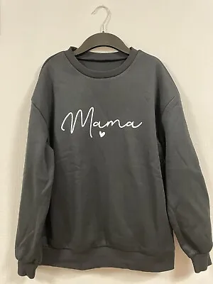 Crew Neck Loose Sweatshirt For Mama Mommy Mum Or Mother’s Day Gift • £13.99