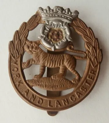 The York & Lancaster Regiment Genuine British Army Military Cap Badge. • £12.99