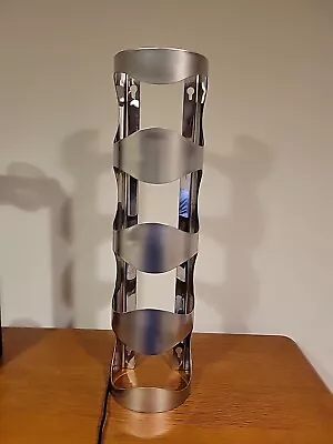 Ikea Stainless Steel Wine Rack 4 Bottle Wall Mounted 5 In X 18 In Approx • $10