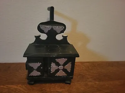 Vintage Kitchen Dollhouse Miniature Wooden Stove 12th Scale 1:12 • $16