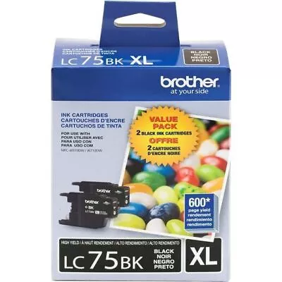 Brother LC75BK Original Ink Cartridge • $66.35