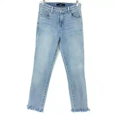 J Brand Women's Size 24 Maria High Rise Skinny Jeans Stretch Arise Blue Wash • $55.98