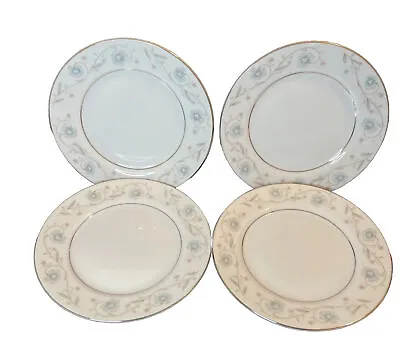 English Garden Vintage Fine China Japan 1221 Bread Plates Set Of 4 Unused • $15