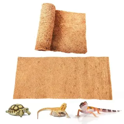 Reptile Carpet Coconut Fiber 36  X 18  Reptile Terrarium Substrate Liner Tort... • $25.29