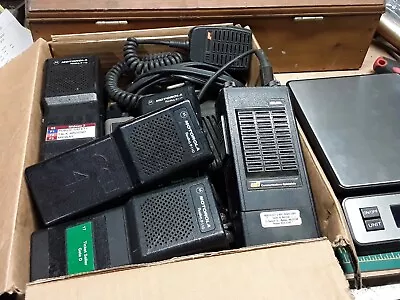 Lot Of Several Police Fire Ems Radios And Several Motorola Radio Cases • $26.98