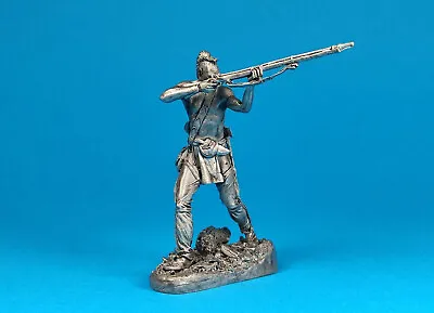 Tin Miniature Mohawk Indian Warrior 1757 Scale 1:32 (54mm) • $25