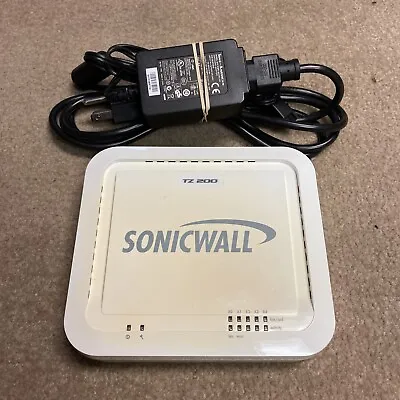 Sonicwall TZ 200 Network Firewall Router • $25.95