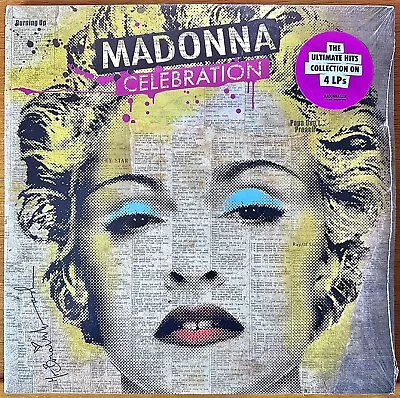 Madonna Celebration Black Vinyl 4LP Gatefold 2024 Limited Edition 2nd Pressing • $79